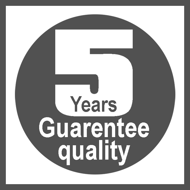 Beş yıl üretici firma garantili