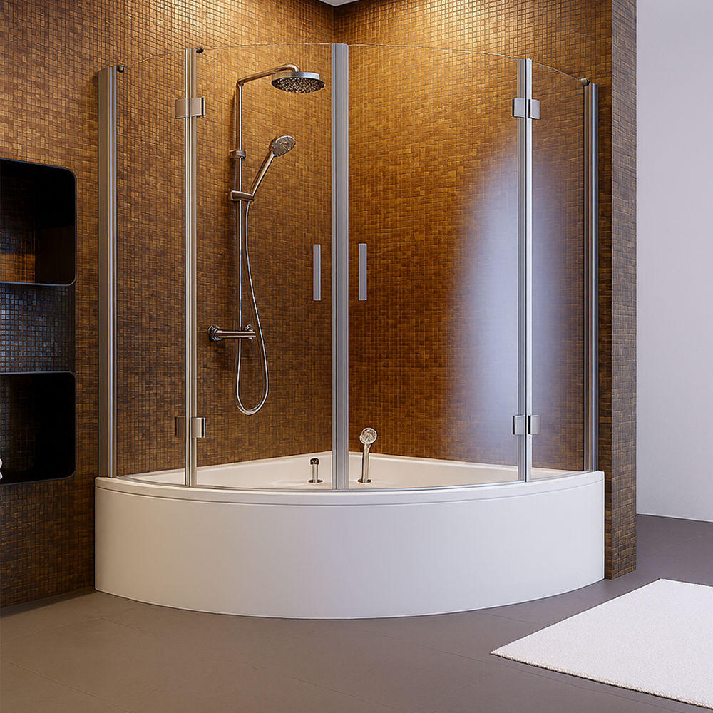 Küvet Üstü Oval Kabinler